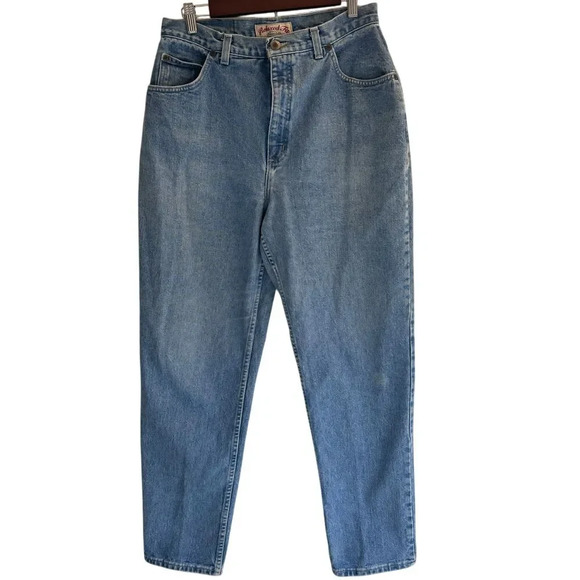 VINTAGE 90's St. John's Bay Relaxed Fit High Rise Mom Jeans Hipster Straight Leg - Picture 1 of 7